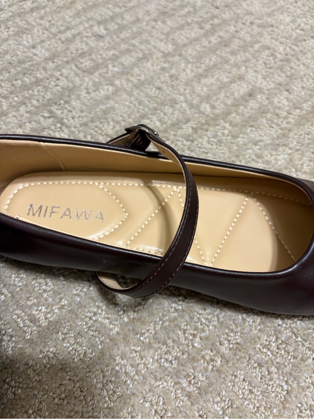 Classic Mary Jane Flats in Dark Brown - Women - Picture 4 of 8